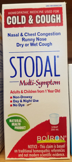 Cough Syrup - Stodal Multi Symptom (Boiron) NOT AVAILABLE